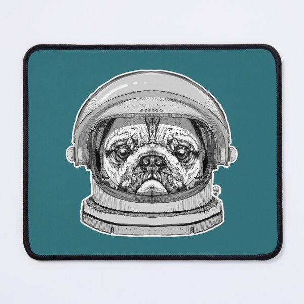 Item preview, Pug Astronaut designed and sold by fakeface.