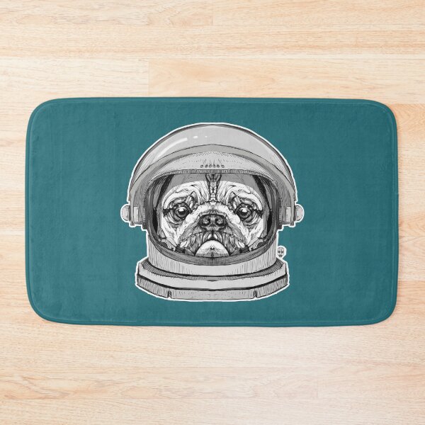 Item preview, Pug Astronaut designed and sold by fakeface.