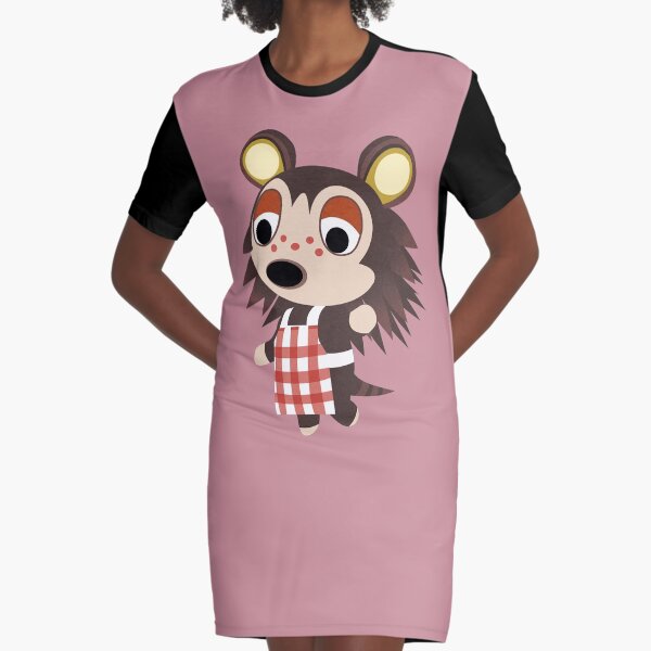 hier, um dich ruhig auf deinen Abenteuern zu begleiten! T-Shirt Kleid