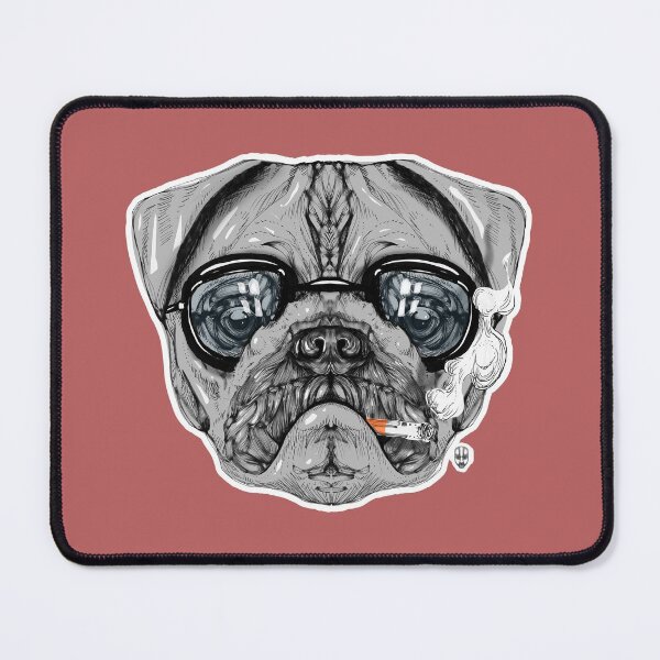 Item preview, Pug Intelectual designed and sold by fakeface.