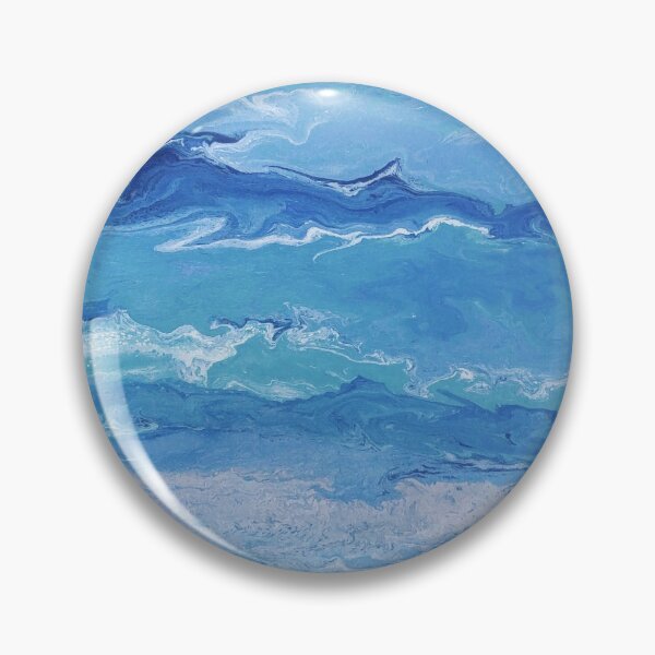 Item preview, Modern abstract tranquil seascape  designed and sold by mysticmern.