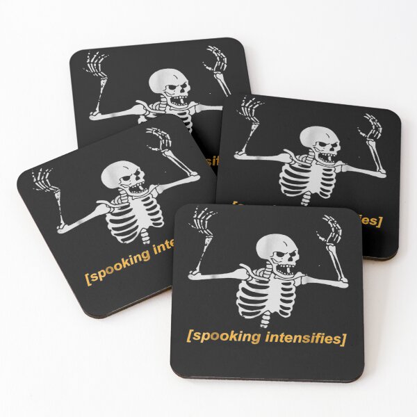 Item preview, Spooking Intensifies Spooky Scary Skeleton Meme Premium  designed and sold by RogerGift.