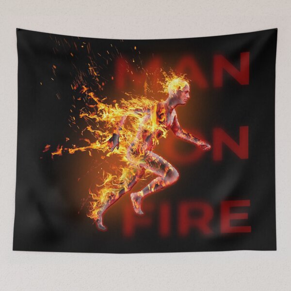 Item preview, Man On Fire  designed and sold by Aleksandar Kostjuk.