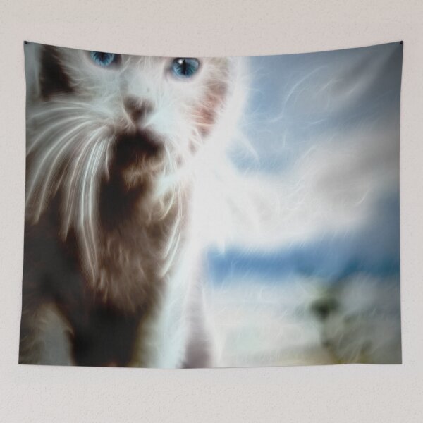 Item preview, white cat sfx designed and sold by Hyawattar4i.