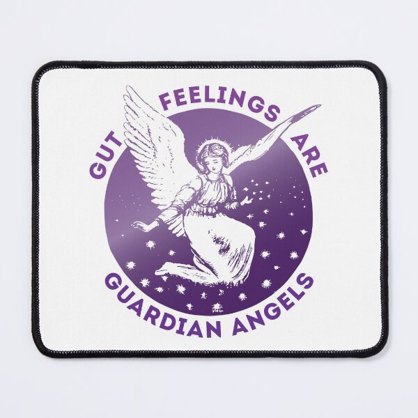 Item preview, Gut feelings are guardian angels amethyst gradient designed and sold by hockeng.