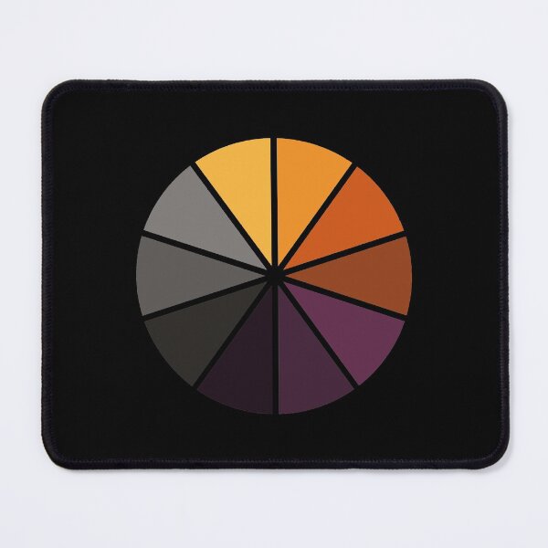 Item preview, Halloween color wheel designed and sold by PoeticGear.