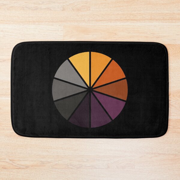 Item preview, Halloween color wheel designed and sold by PoeticGear.