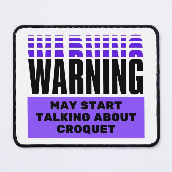 Item preview, Warning may start talking about croquet designed and sold by TheGreenGoat.