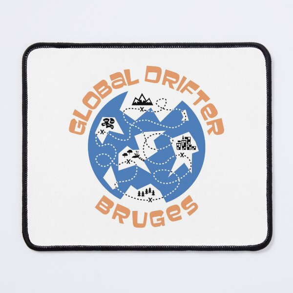 Item preview, Bruges Global Drifter designed and sold by designkitsch.