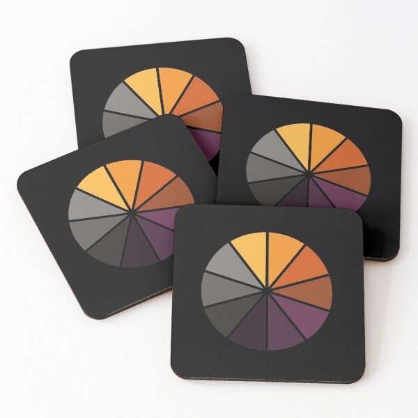 Item preview, Halloween color wheel designed and sold by PoeticGear.