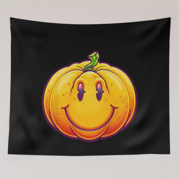Item preview, Happy Halloween  Smiling Happy Cute Pumpkin  designed and sold by DaiShop.