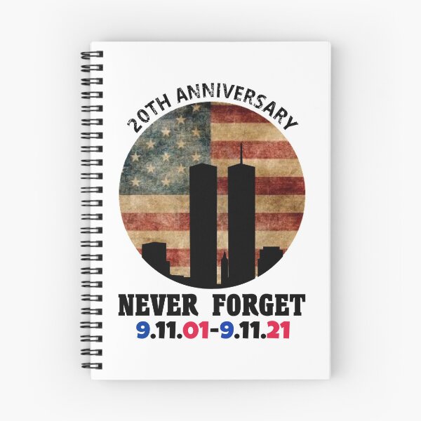 Item preview, 20TH ANNIVERSARY 9/11 NEVER FORGET 2001/2021 designed and sold by Dobsy.