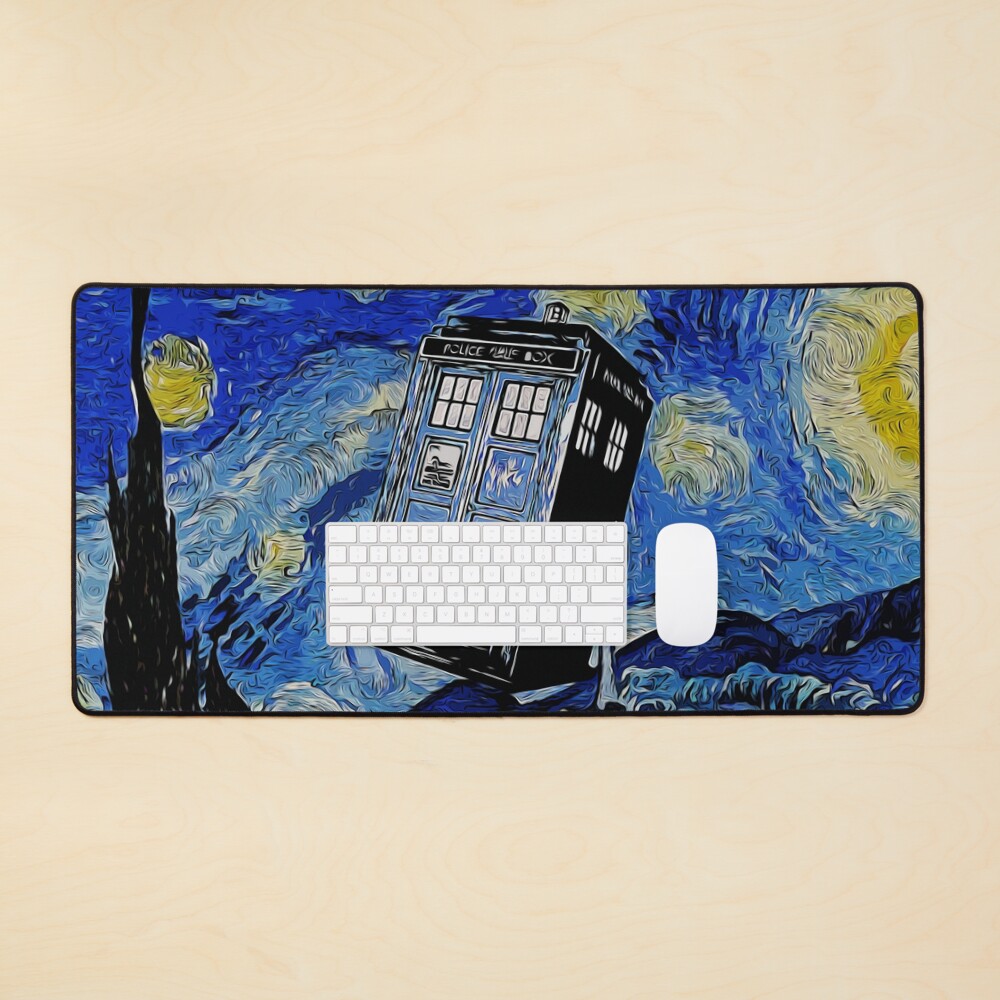 Van in time Mouse Pad