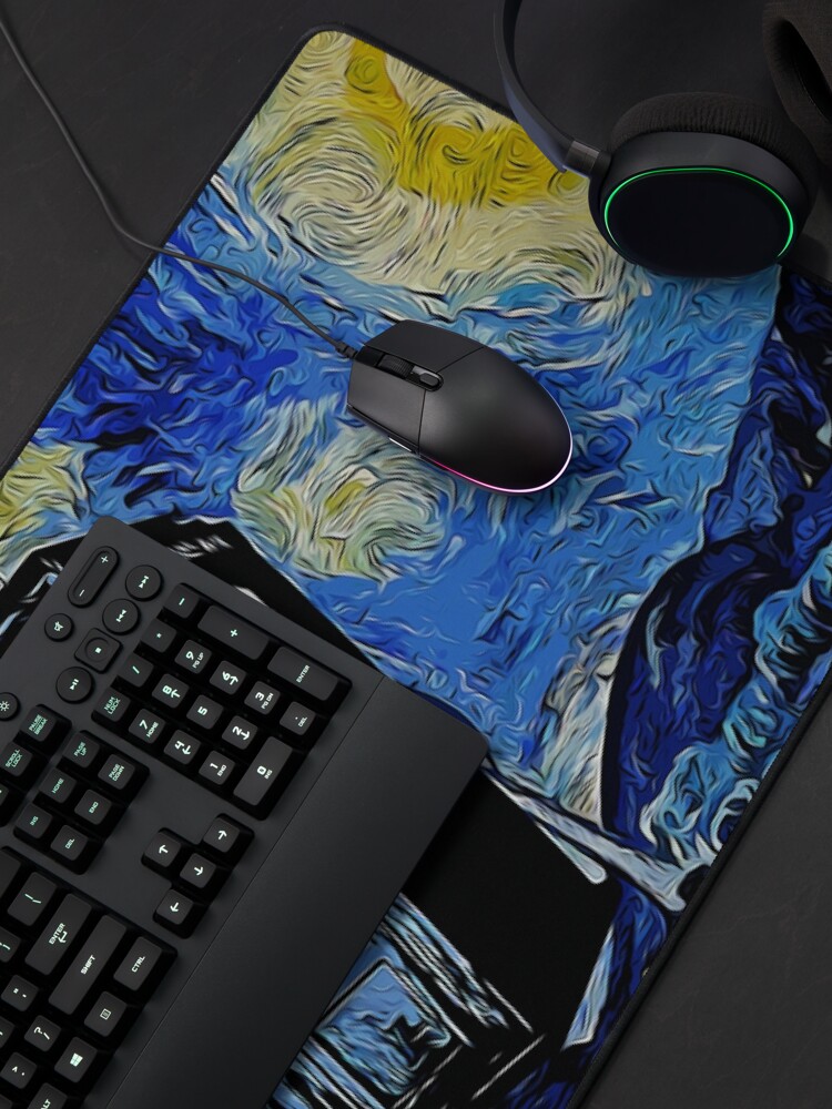 Alternate view of Van in time Mouse Pad