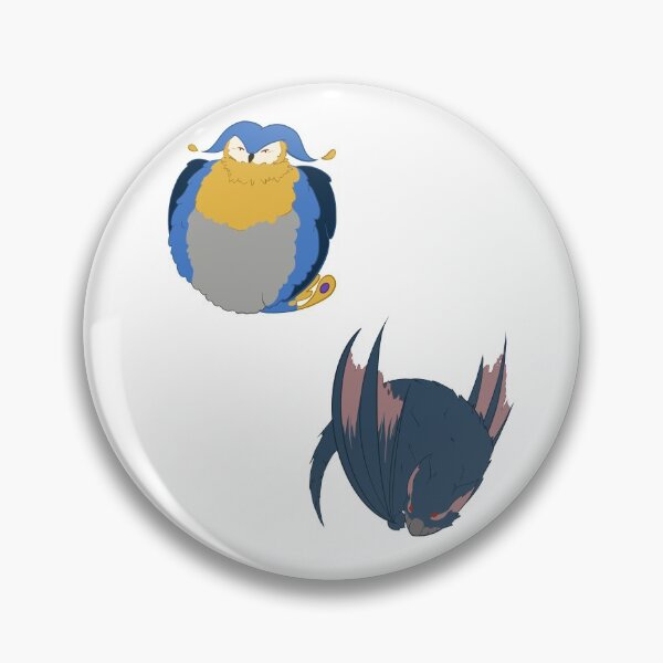 Item preview, Monster Hunter Sticker group 2 Malfestio And Fluffy Nargacuga designed and sold by Fantasyhaze.