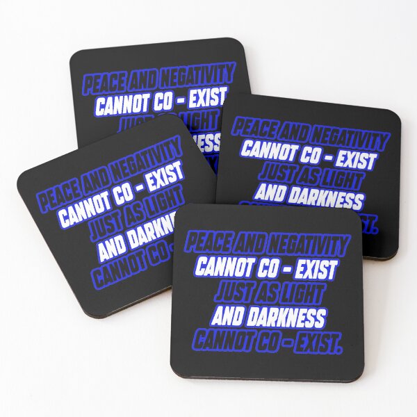 Item preview, Peace and negativty cannot coexist designed and sold by Fashimation20.