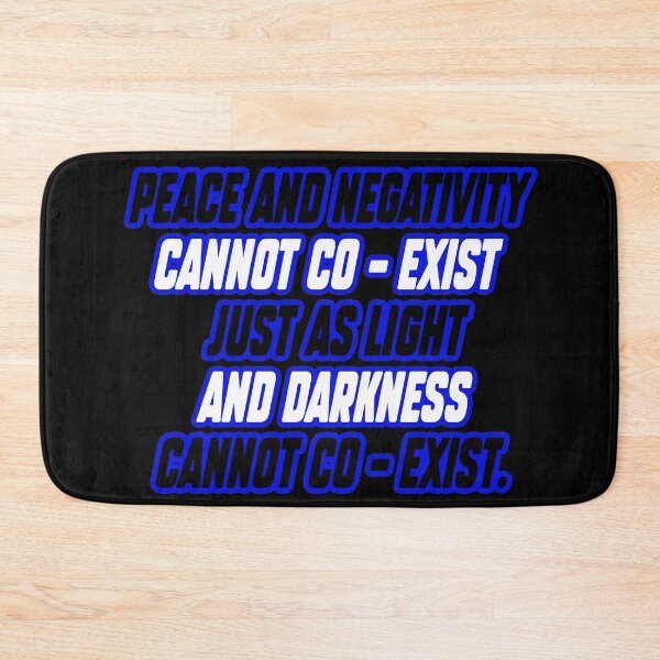 Item preview, Peace and negativty cannot coexist designed and sold by Fashimation20.
