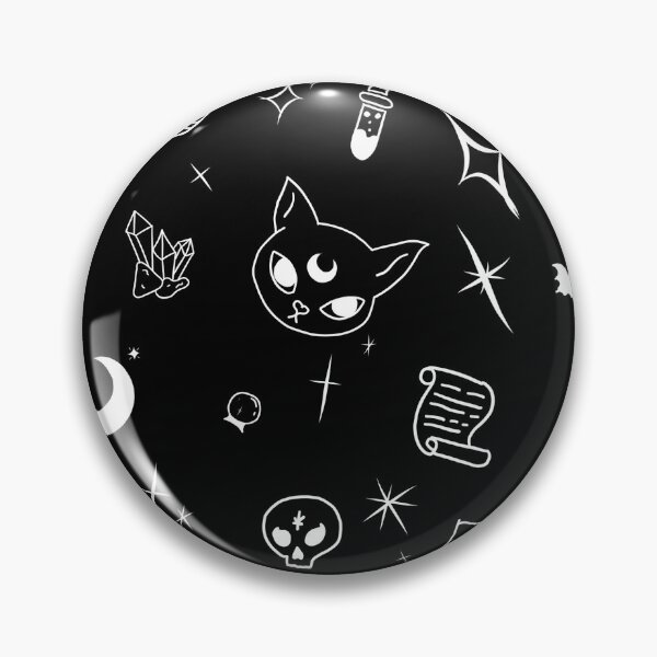 Item preview, Witchy Doodle Pattern designed and sold by ArtByAsh99.