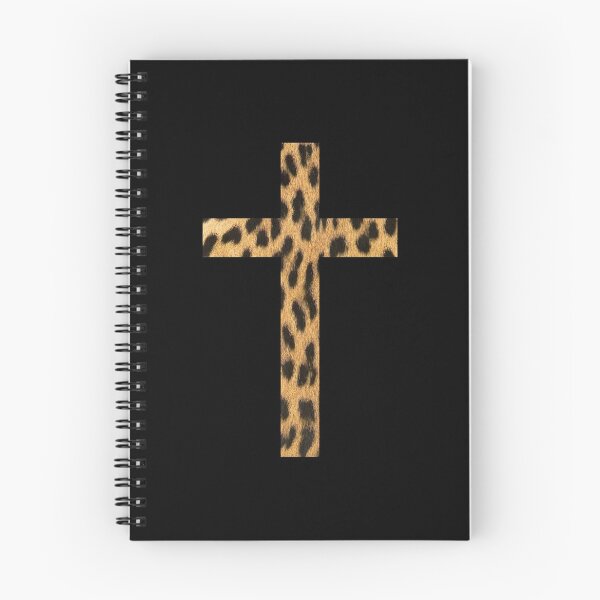 Item preview, Leopard Pattern Christian Cross  designed and sold by NECHSTORE.