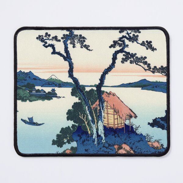 Item preview, Suwa Lake in Shinano Province, Hokusai designed and sold by fourretout.