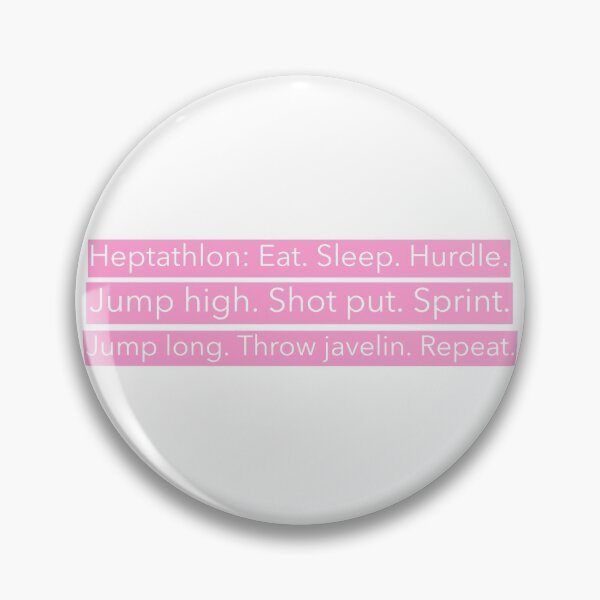Item preview, Eat, Sleep, Heptathlon, Repeat designed and sold by Whatalifestyle.