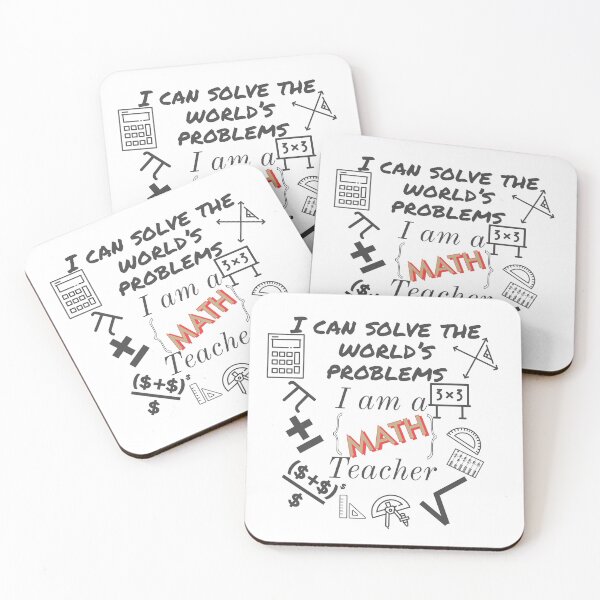 Item preview, Math teacher designed and sold by RalucaRo.
