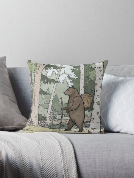Aperçu de l'œuvre Ours dans les bois créée et vendue par ChristmasPress.