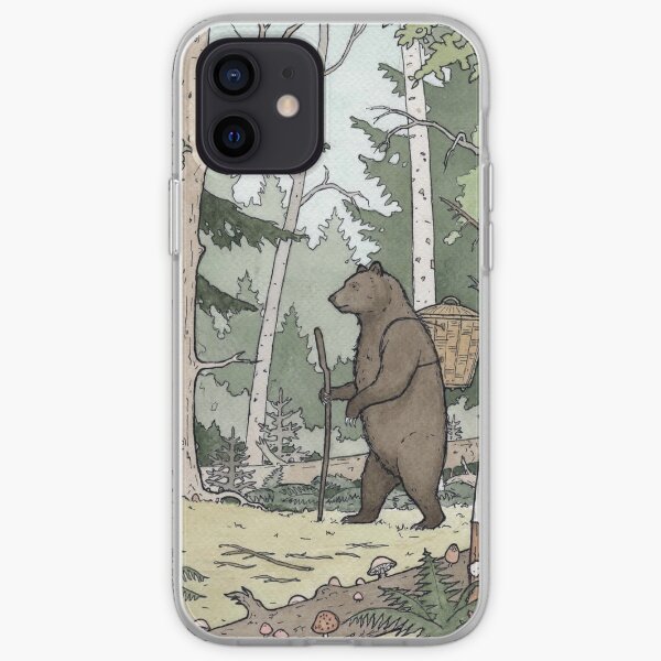 Bear in the Woods iPhone Soft Case