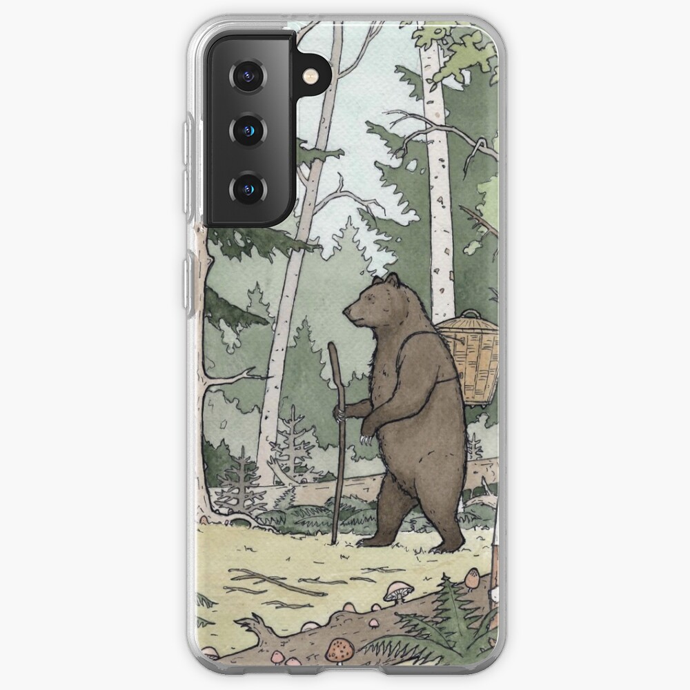 Bear in the Woods Samsung Galaxy Phone Case