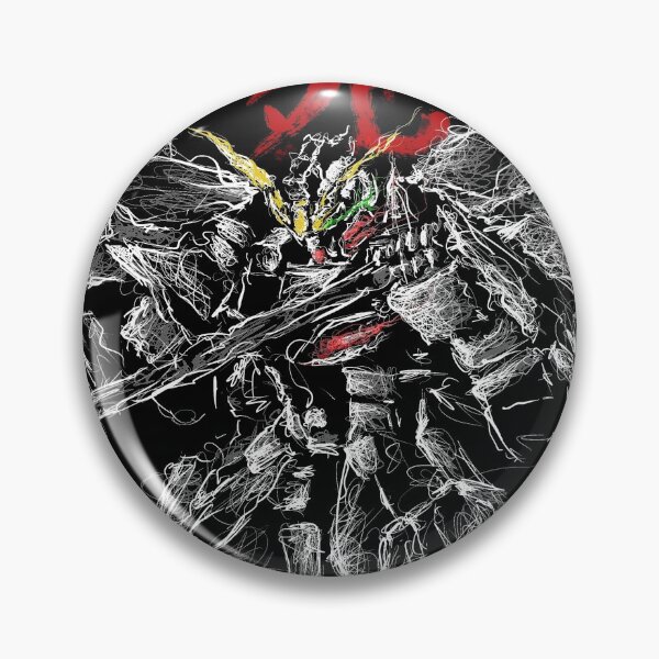 Item preview, Scribble Mecha Grim Reaper gundam Deathscythe Hell designed and sold by line13artdesign.