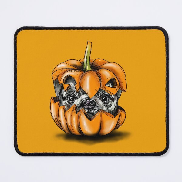 Item preview, Halloween Pumpkin Pug designed and sold by fakeface.