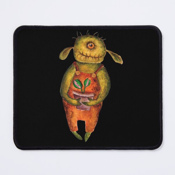 Item preview, Funny Halloween Monster Watercolor Girl designed and sold by Ienso.