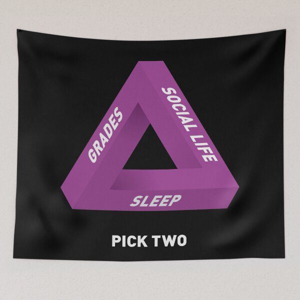 Item preview, Pick Two - College - Purple designed and sold by thedustyshelves.