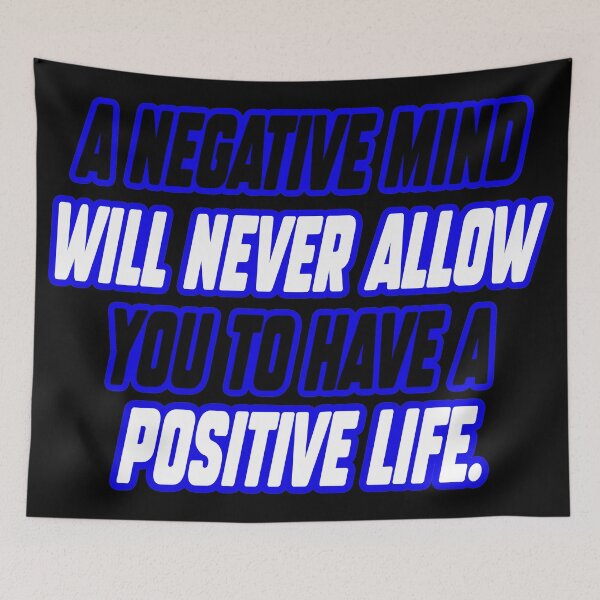 Item preview, Cannot have a positive life with a negative mind designed and sold by Fashimation20.