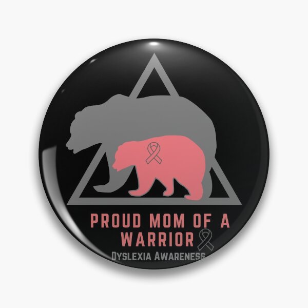 Item preview, Proud Mom of a Warrior| Dyslexia Awareness Month| Dyslexia squad designed and sold by MYNTLYF.