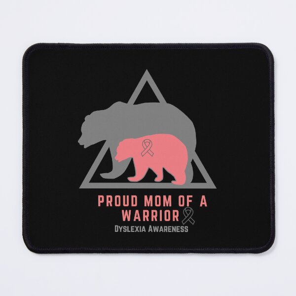 Item preview, Proud Mom of a Warrior| Dyslexia Awareness Month| Dyslexia squad designed and sold by MYNTLYF.