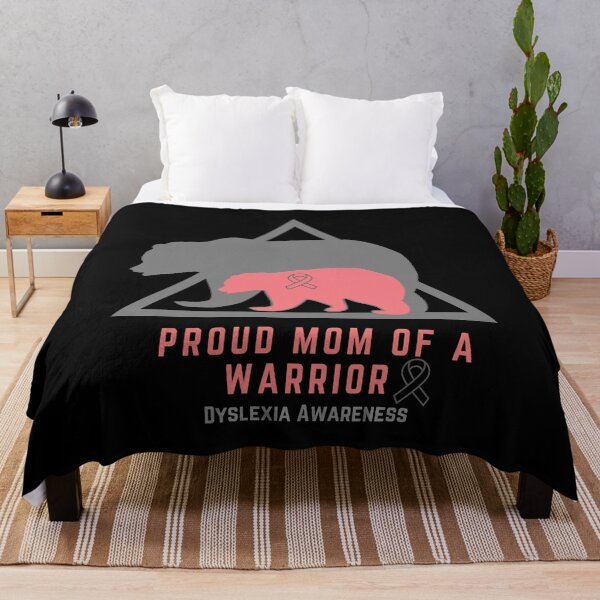 Item preview, Proud Mom of a Warrior| Dyslexia Awareness Month| Dyslexia squad designed and sold by MYNTLYF.
