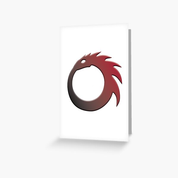 Ouroborus Books Greeting Card