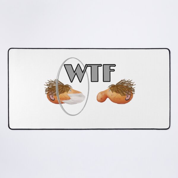 Item preview, Funny Potatoe potato nose with mask WTF Wear the facemask photo collage designed and sold by kikidu21.