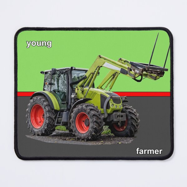 Item preview, green tractor designed and sold by Millysuewood.