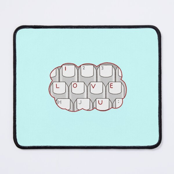 Item preview, Keyboard (I LOVE U) designed and sold by Kyra-Lautier.