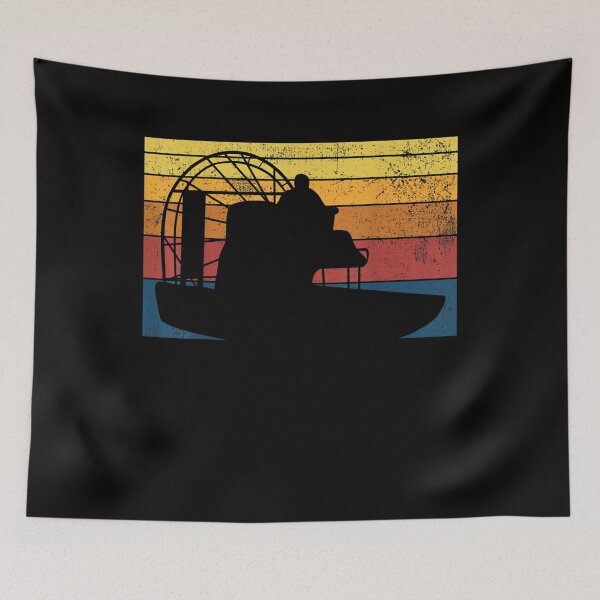 Item preview, Airboat Retro Vintage Gift  designed and sold by janetconnie8l.