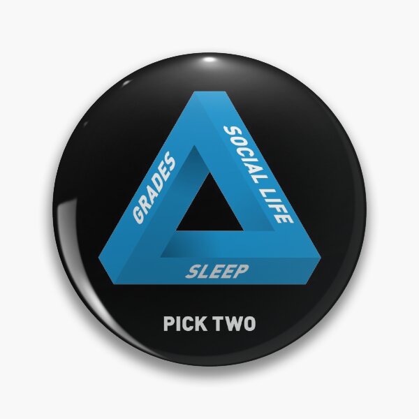 Item preview, Pick Two - College - Blue designed and sold by thedustyshelves.