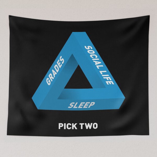 Item preview, Pick Two - College - Blue designed and sold by thedustyshelves.