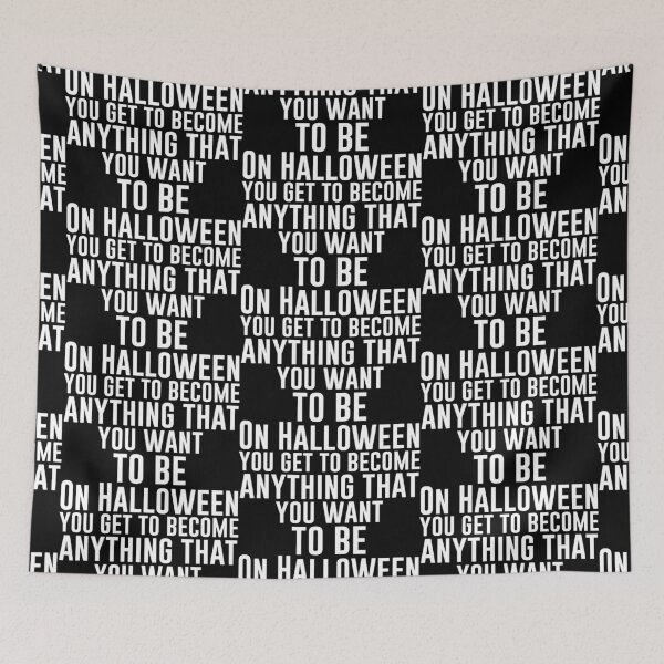 Item preview, On Halloween you get to become anything that you want to be - Halloween Present For Mom, Dad And Friend designed and sold by Aymanclothings.