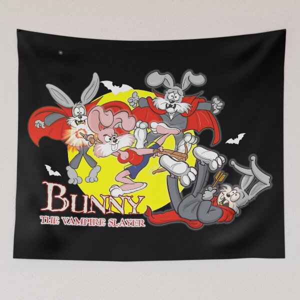 Aperçu de l'œuvre Bunny contre les vampires créée et vendue par jimbairn.