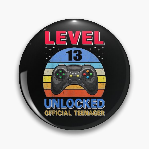 Item preview, Official Teenager 13th Birthday Level 13 Unlocked  designed and sold by janetconnie8l.