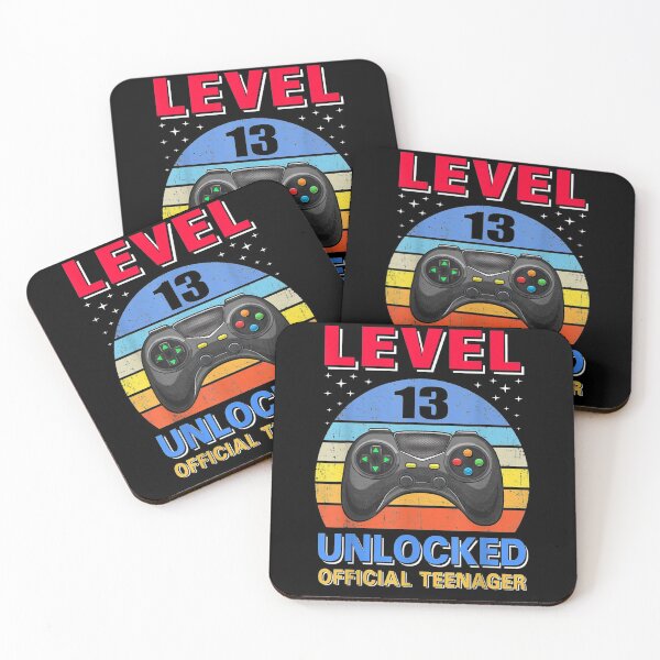 Item preview, Official Teenager 13th Birthday Level 13 Unlocked  designed and sold by janetconnie8l.