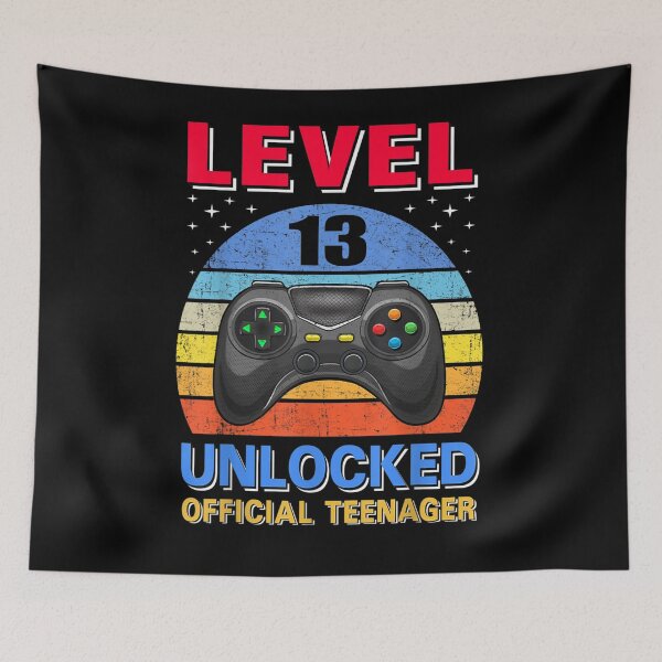Item preview, Official Teenager 13th Birthday Level 13 Unlocked  designed and sold by janetconnie8l.