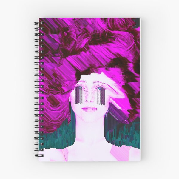 Item preview, Glitch Girl Vaporwave Glitch Art designed and sold by glitchhub.
